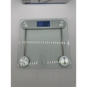 Weight Watchers Digital Glass Scale 400 lbs capacity Tempered Glass NIB
